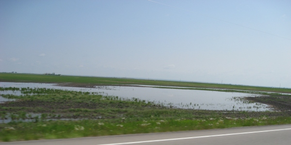 flood Alberta Canada flooded farmland farm