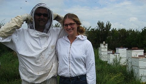 beekeeping Summit Gardens Honey Milo Alberta bees bee hives