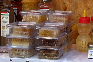 Hungarian comb honey
